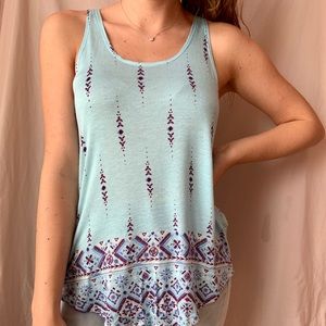 Mudd (Juniors) Knit Pattern Tank